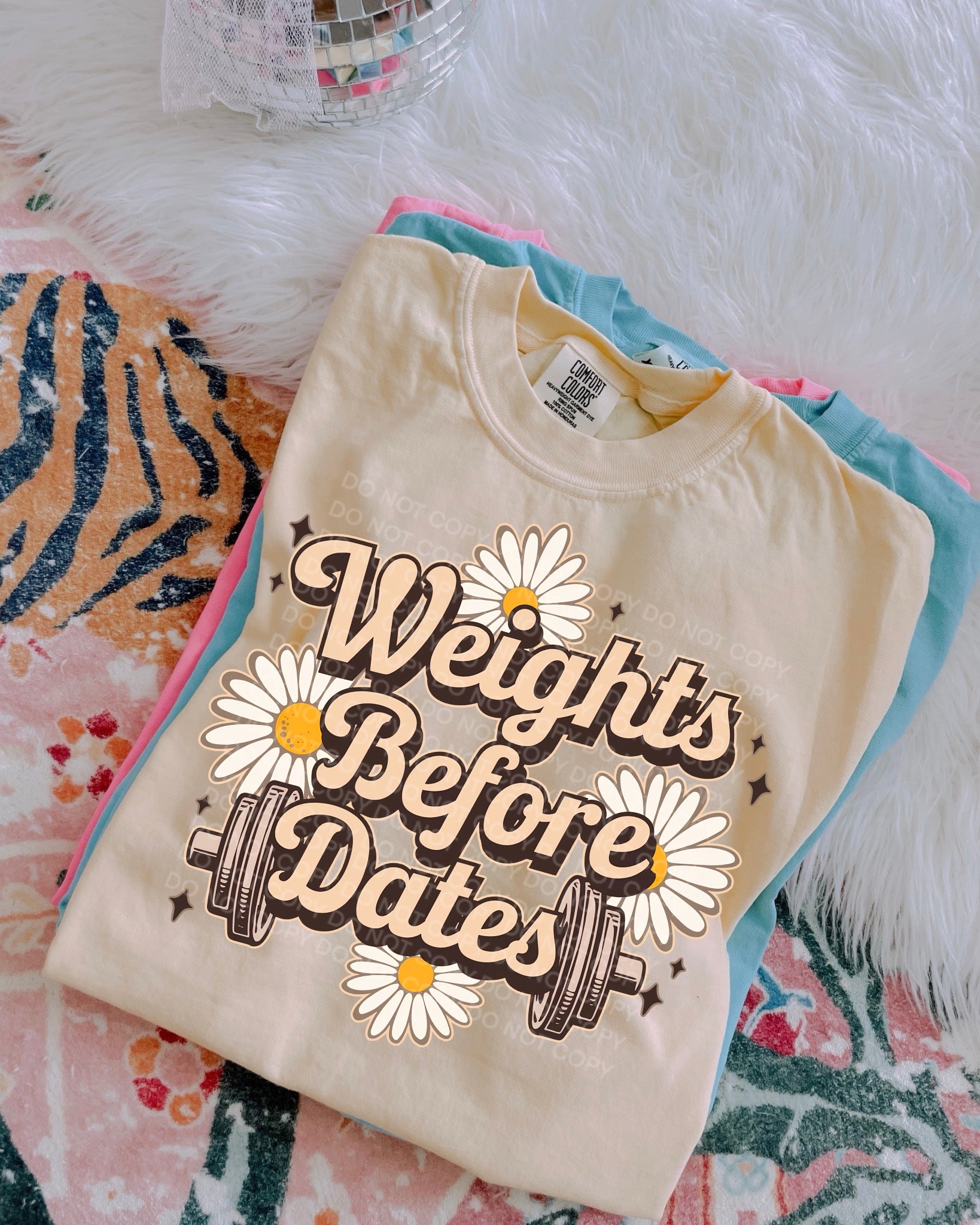 Weights Before Dates DTF - Texas Transfers and Designs