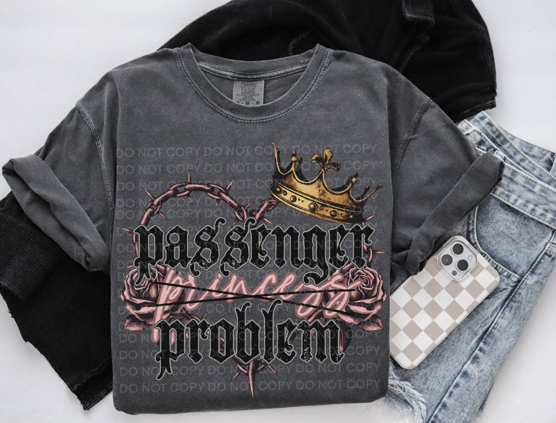 Passenger Problem DTF - Texas Transfers and Designs