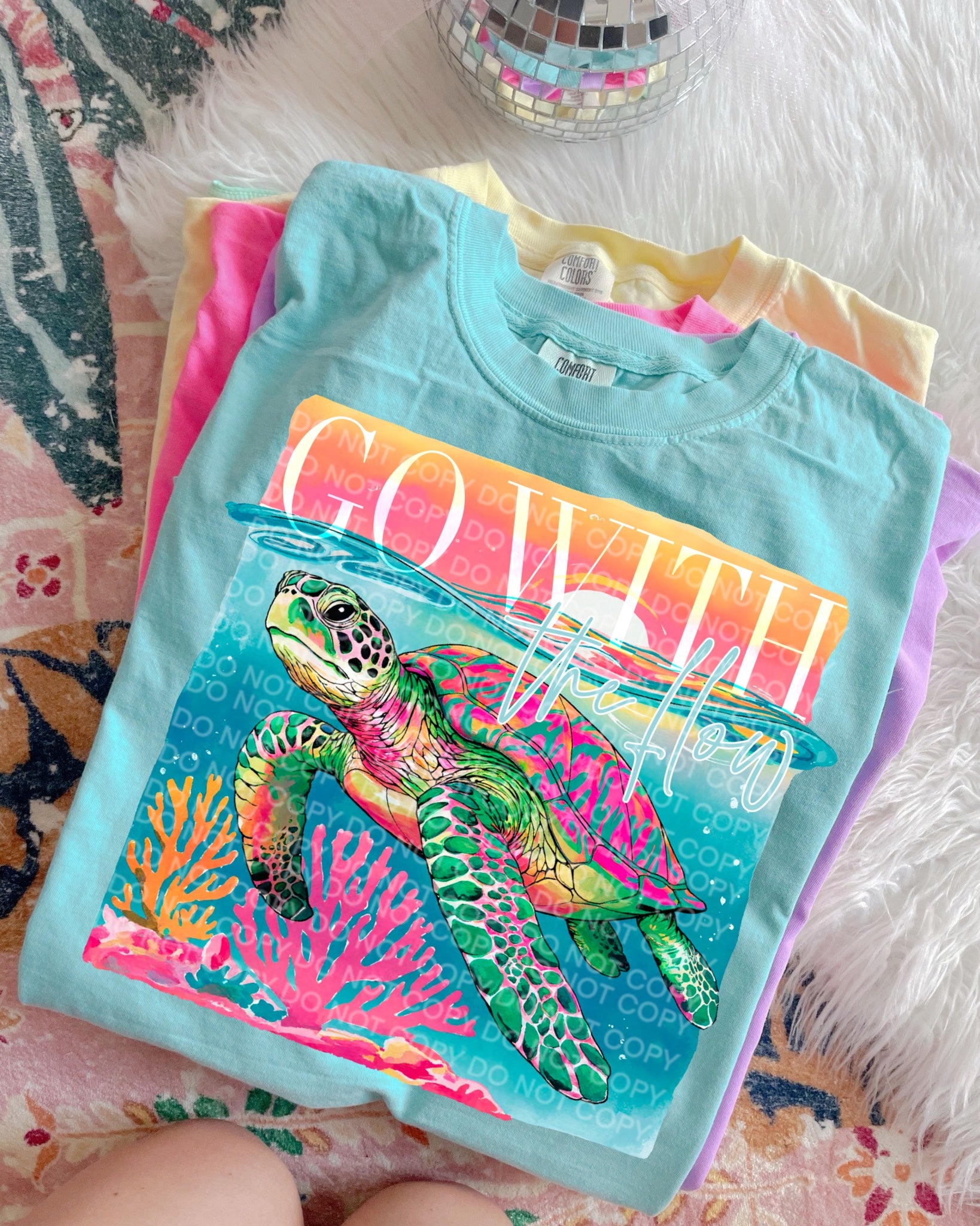 Go With The Flow DTF - Texas Transfers and Designs