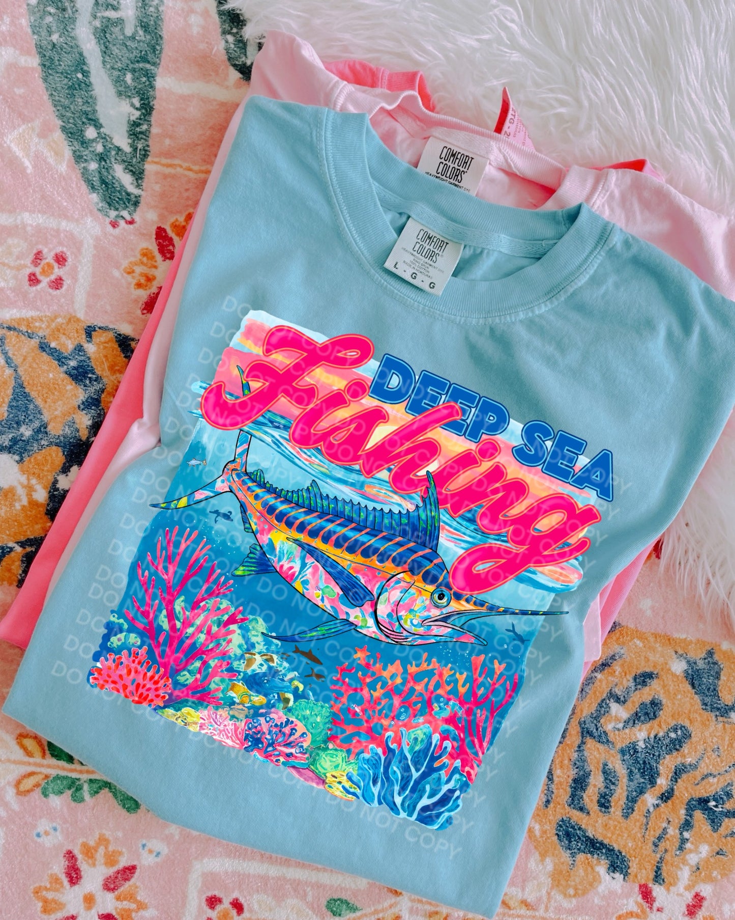 Deep Sea Fishing DTF - Texas Transfers and Designs