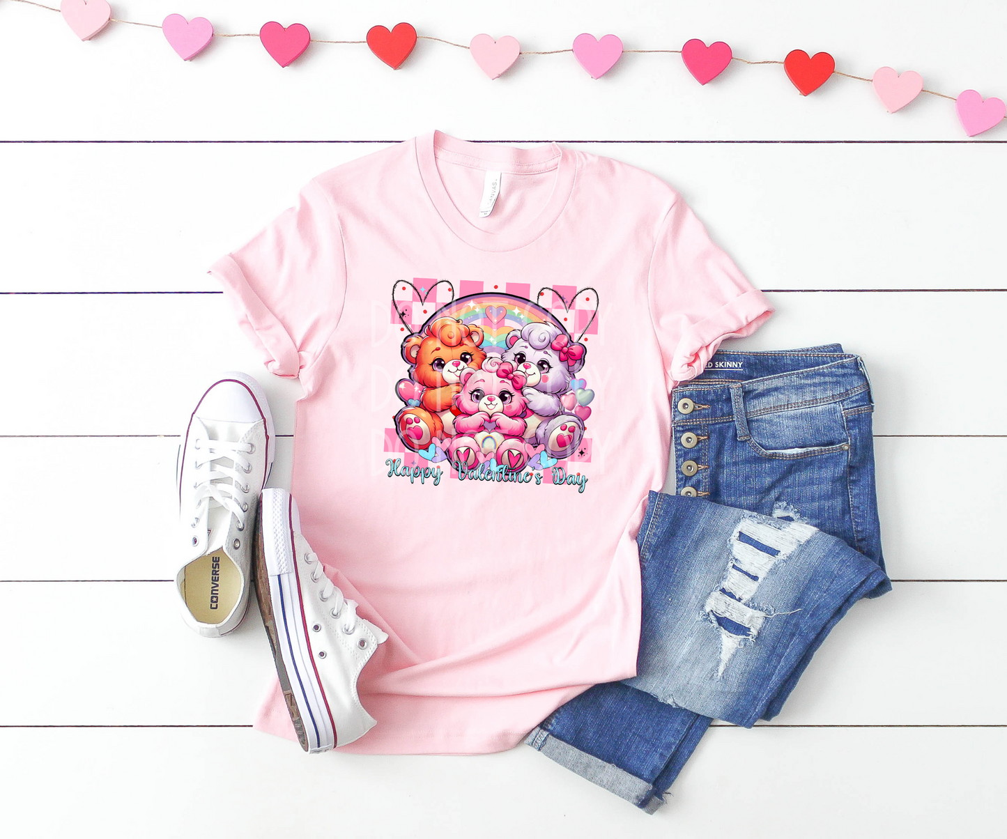 Care Bears Valentine’s Day DTF - Texas Transfers and Designs