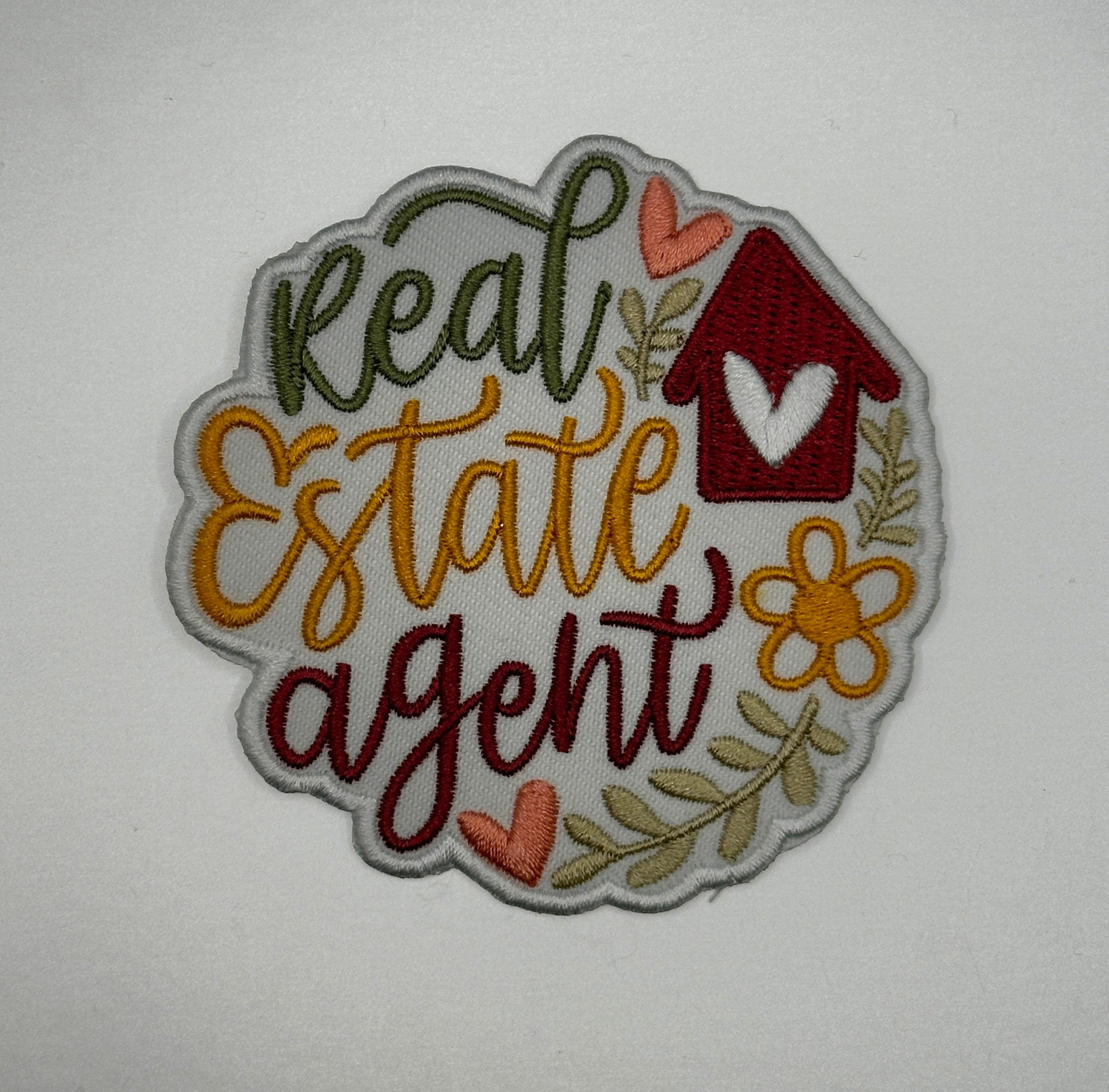 Real Estate Agent Iron-On Patch - Texas Transfers and Designs