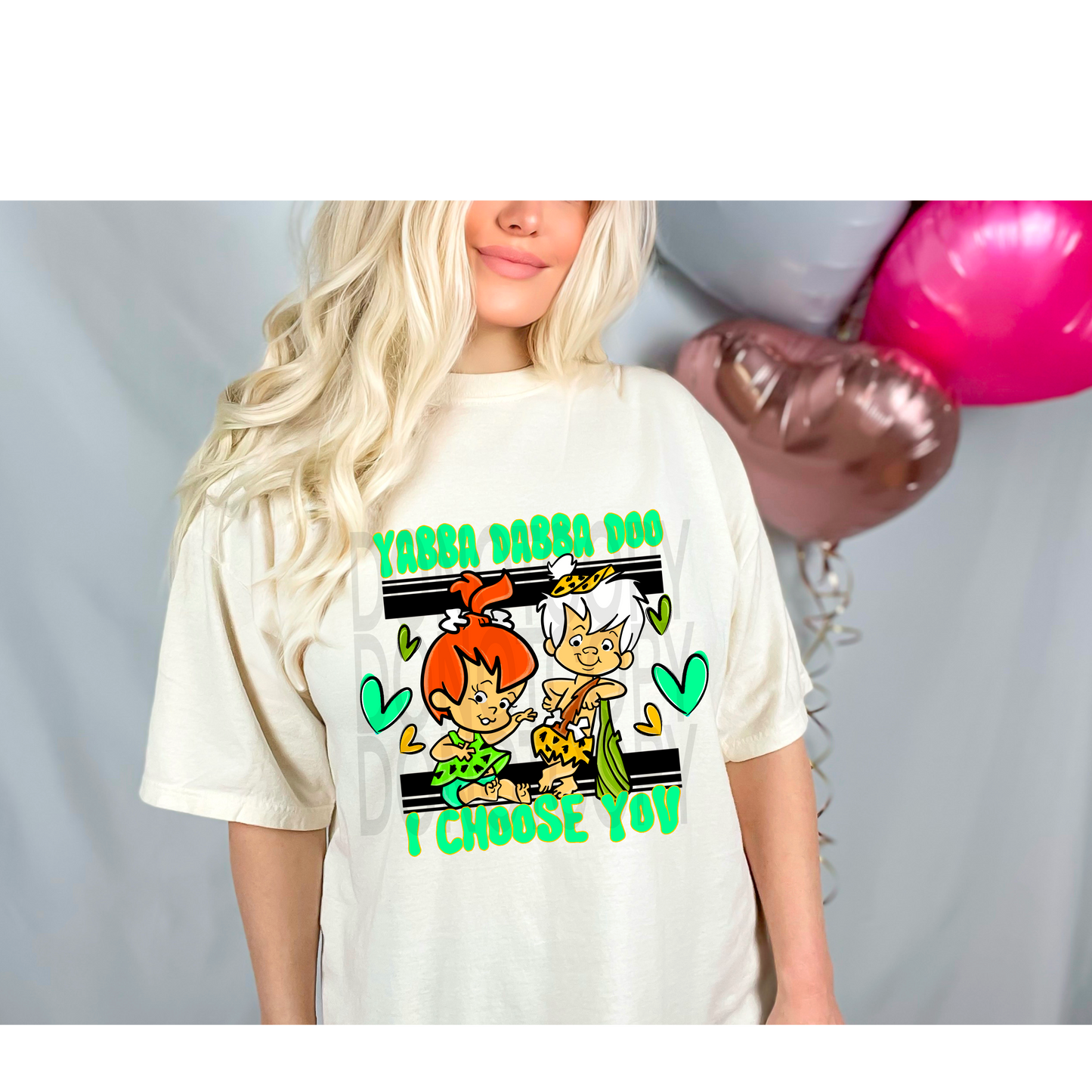 Yabba Dabba Doo I Choose You DTF - Texas Transfers and Designs