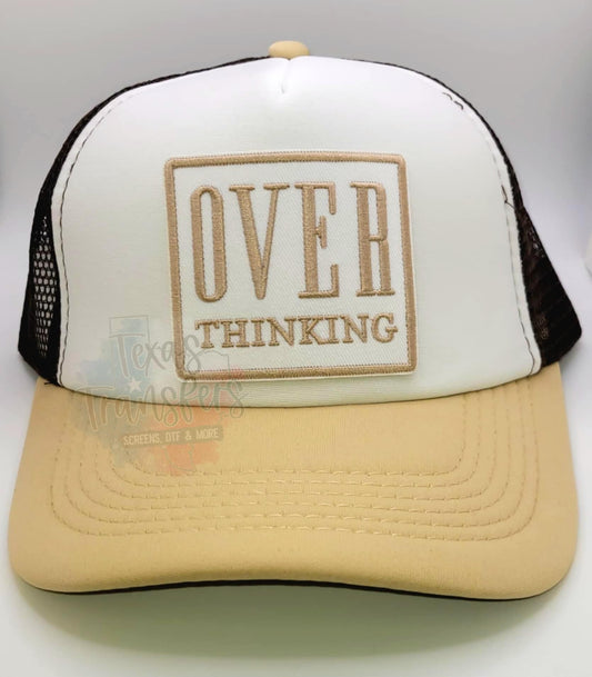 Over Thinking Iron-On Patch