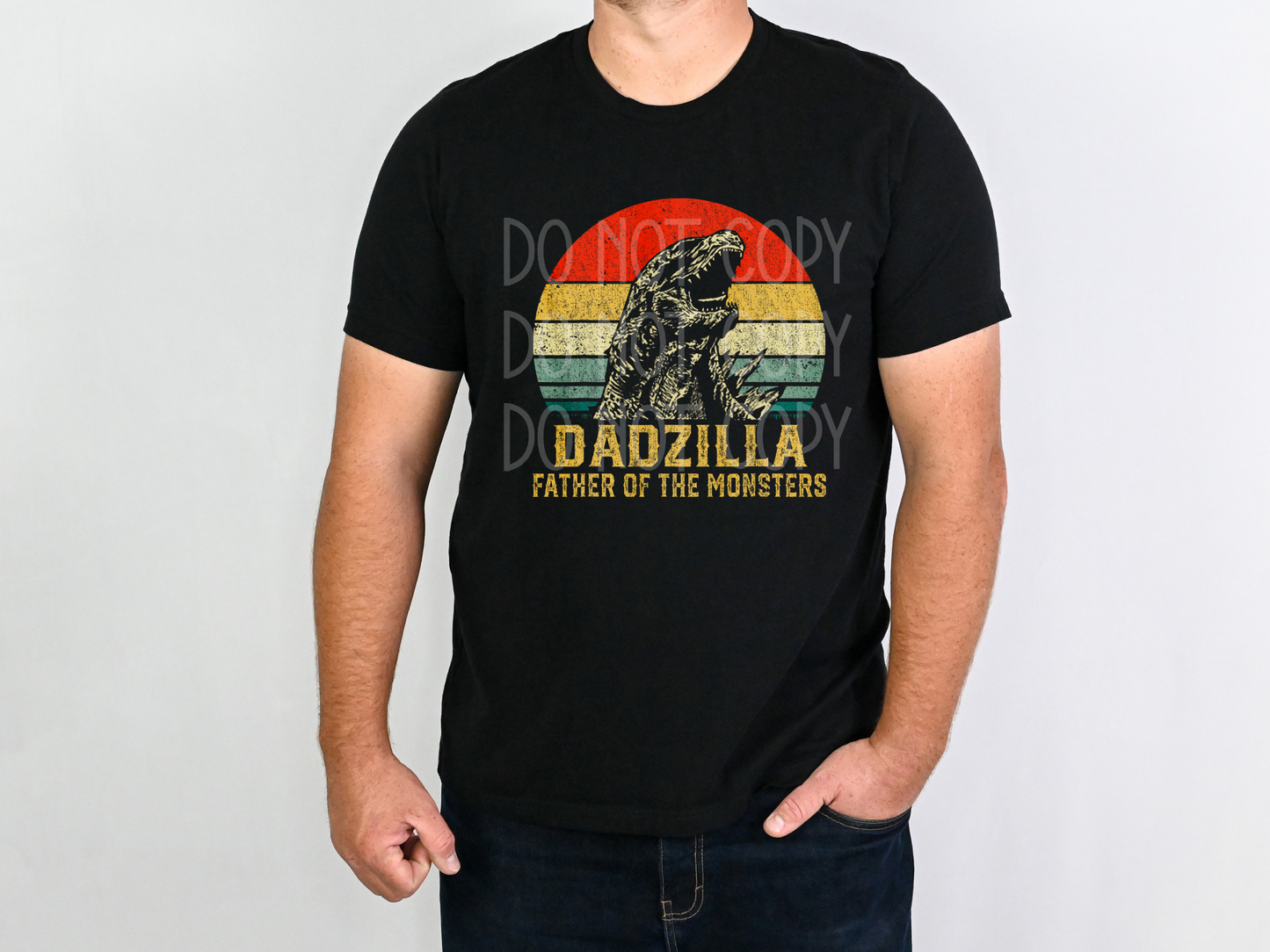 Dadzilla Father of Monsters DTF