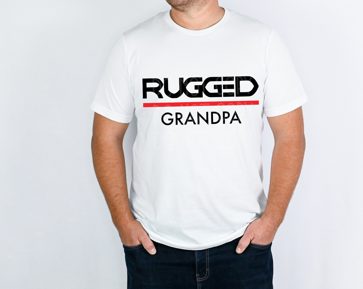 Rugged Grandpa DTF