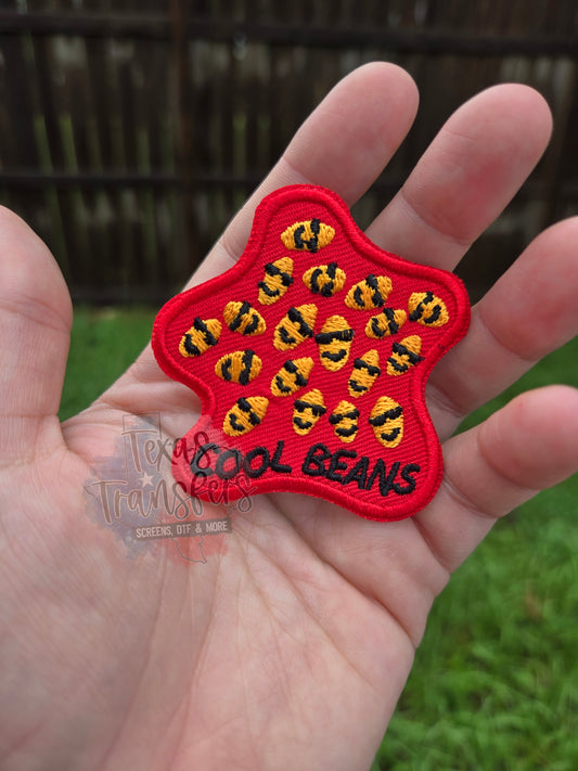 Cool Beans Iron-On PATCH - Texas Transfers and Designs