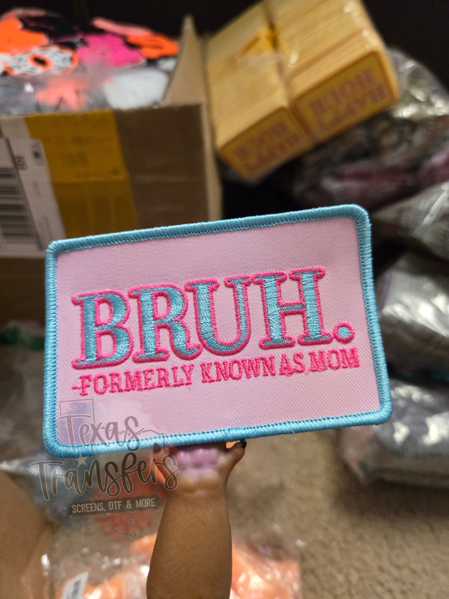 Bruh Iron-On PATCH