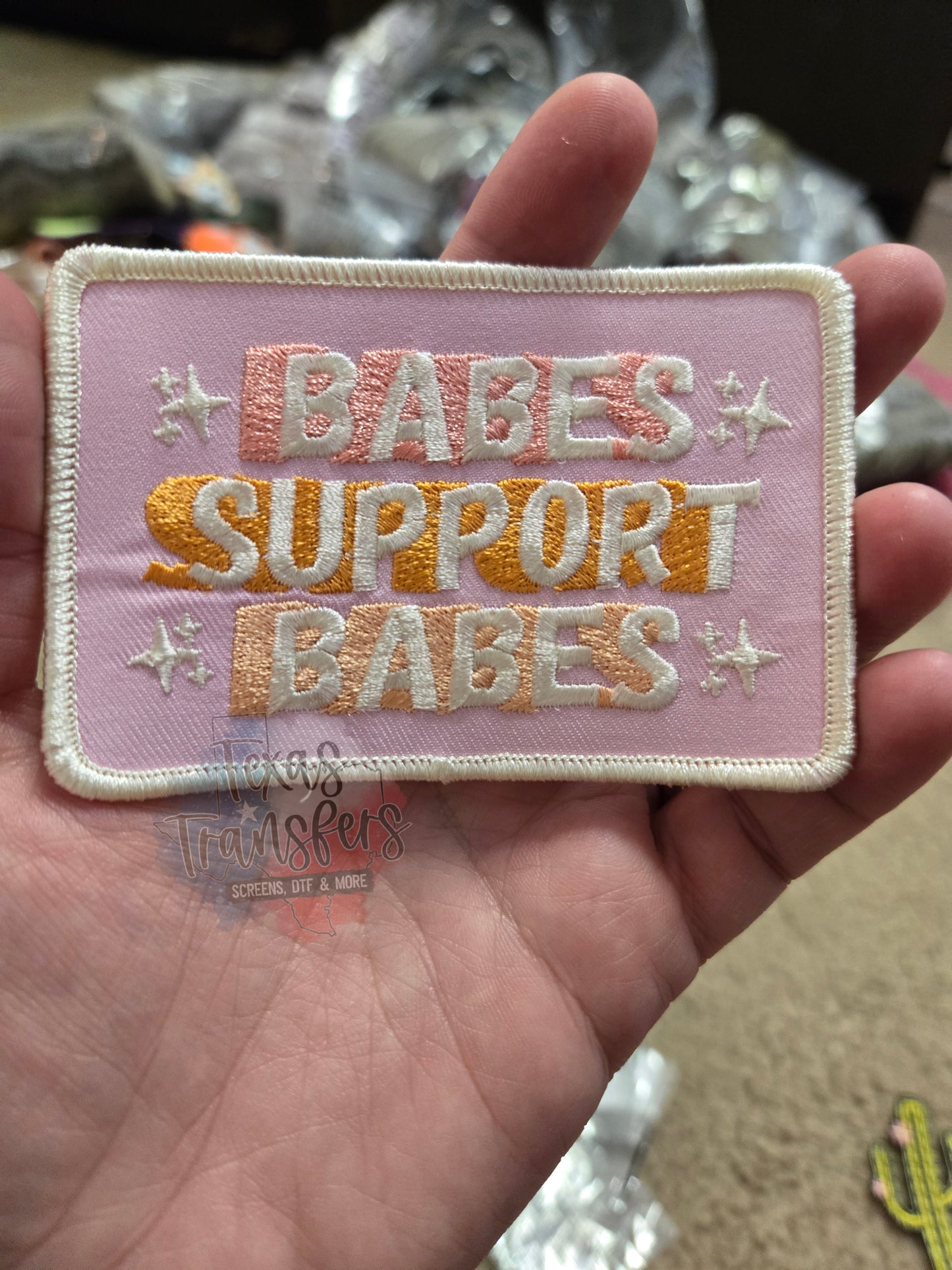 Babes Support Babes Iron-On PATCH