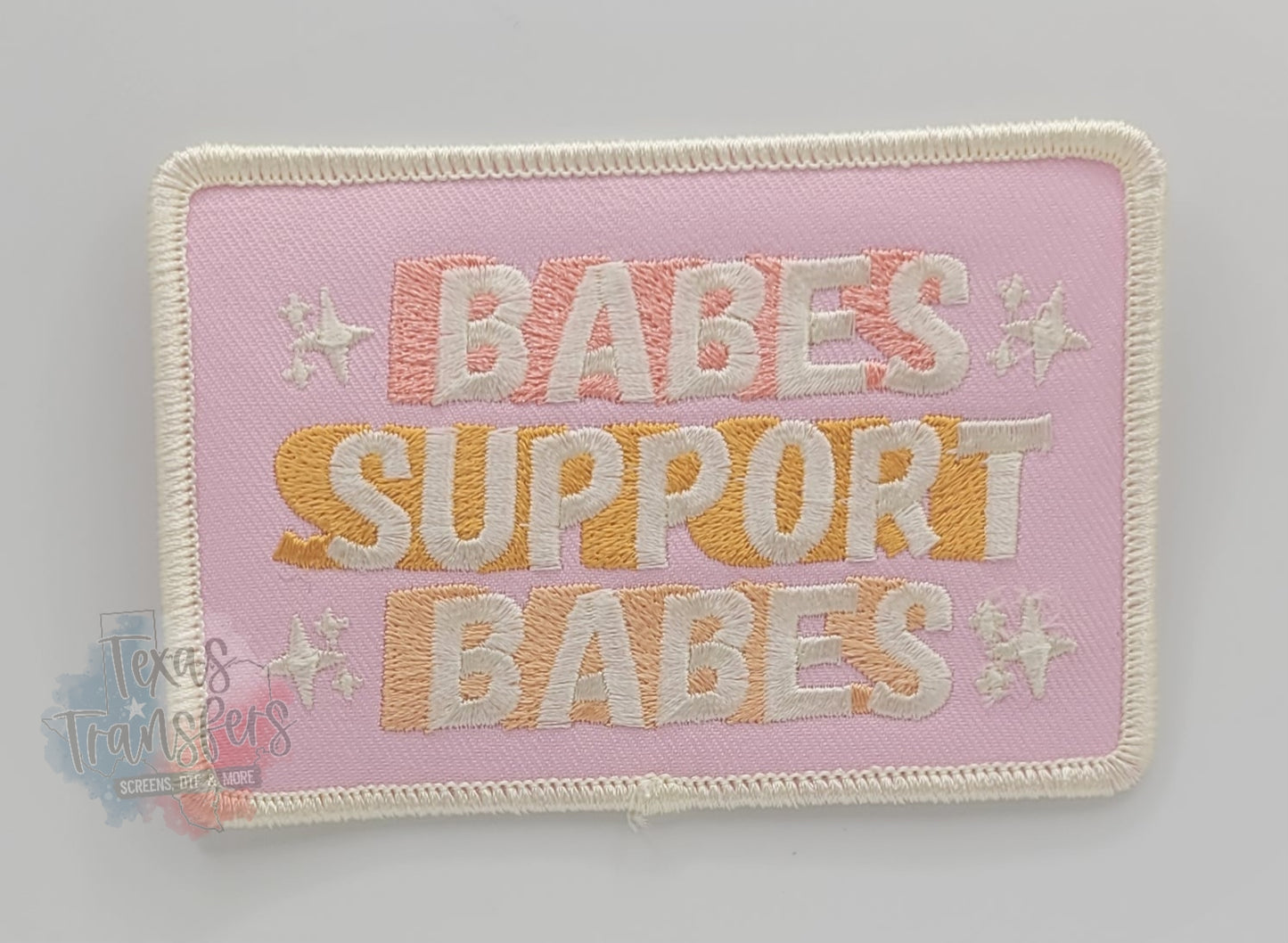 Babes Support Babes Iron-On PATCH