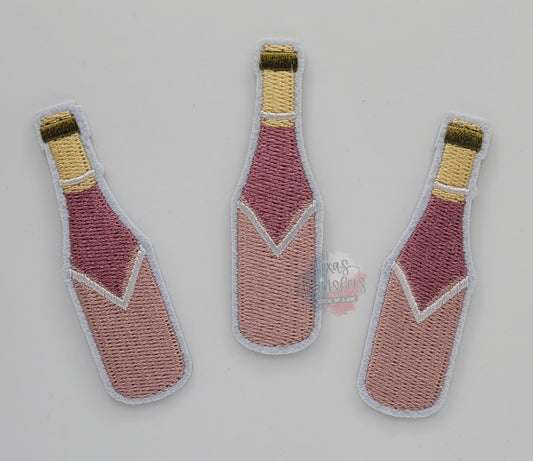 Pink Champange Iron-On Patch