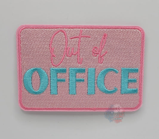 Out of Office Iron-On Patch