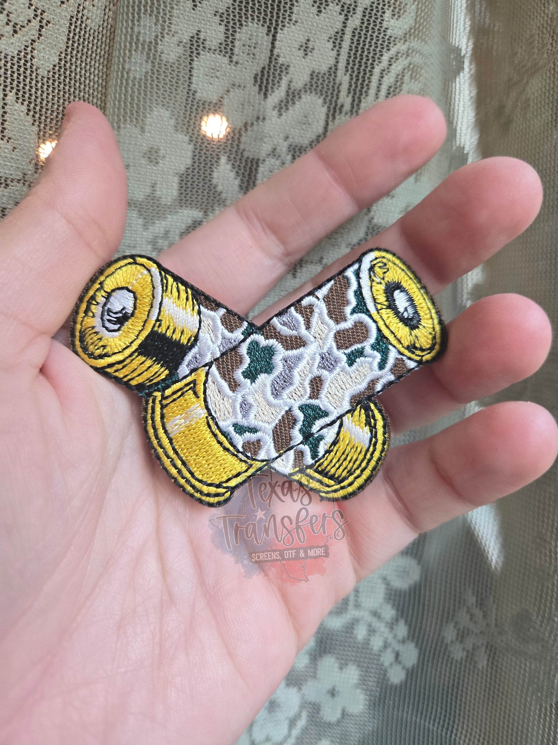 Duck Ammo Iron-On PATCH - Texas Transfers and Designs