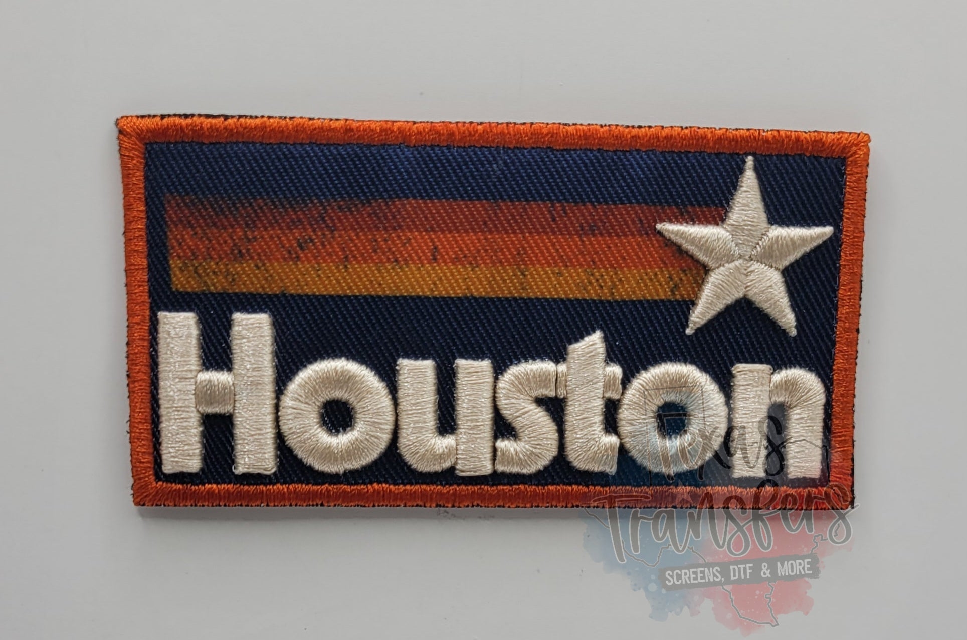 Houston Retro PATCH *EXCLUSIVE* - Texas Transfers and Designs