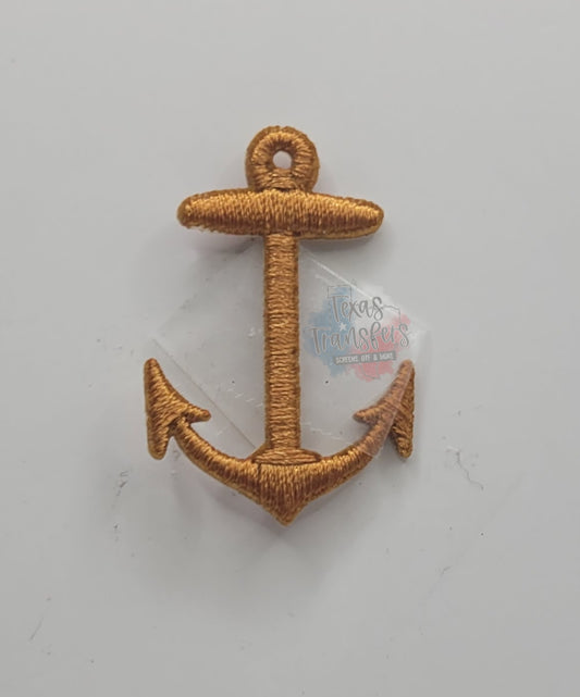 Anchor Iron-On PATCH - Texas Transfers and Designs