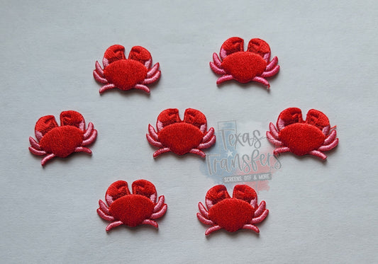 Mini Crabs Iron-On PATCH - Texas Transfers and Designs