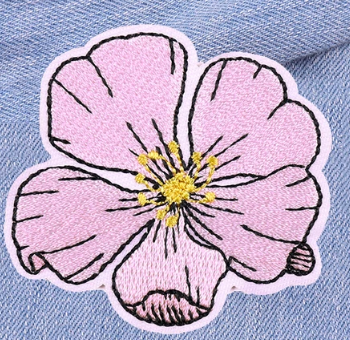 Hibiscus Iron-On PATCH