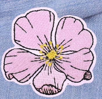 Hibiscus Iron-On PATCH *DISCONTINUED* - Texas Transfers and Designs