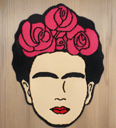 Frida Iron-On PATCH - Texas Transfers and Designs