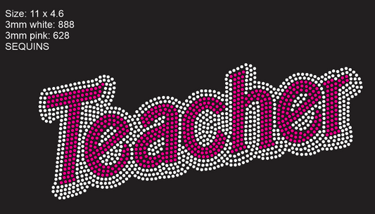 Teacher Spangle Transfer
