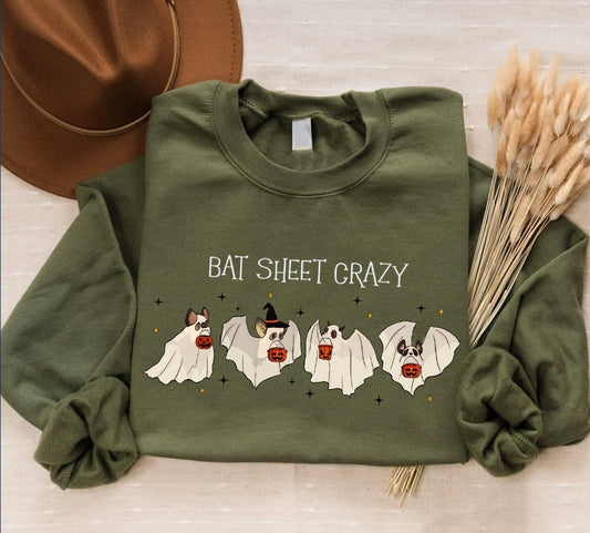 Bat Sheet Crazy DTF - Texas Transfers and Designs