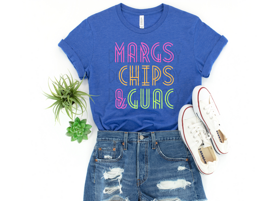 Margs, Chips and Guac DTF - Texas Transfers and Designs