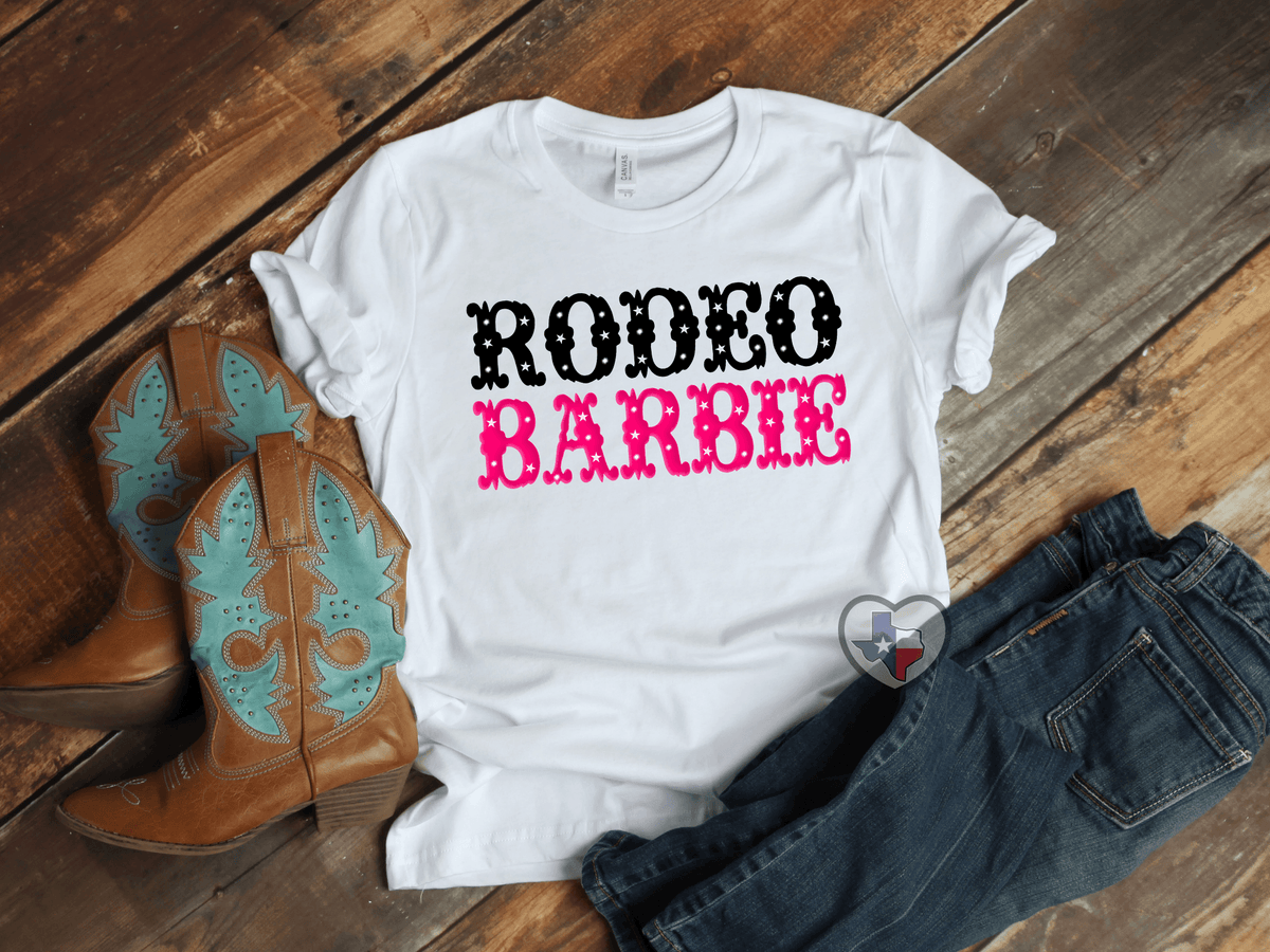Barbie Rodeo Clown Rodeo Barbie DTF - Texas Transfers and Designs