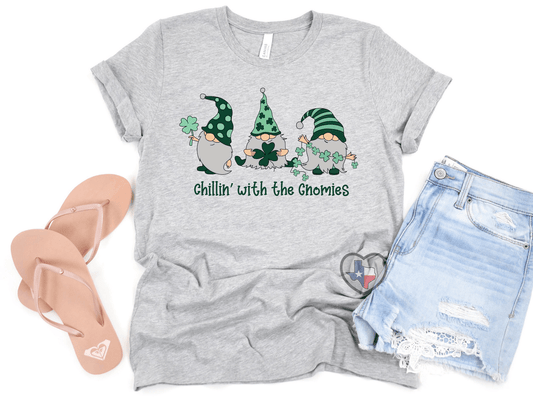 Chillin' With My Gnomies DTF Transfer - Texas Transfers and Designs
