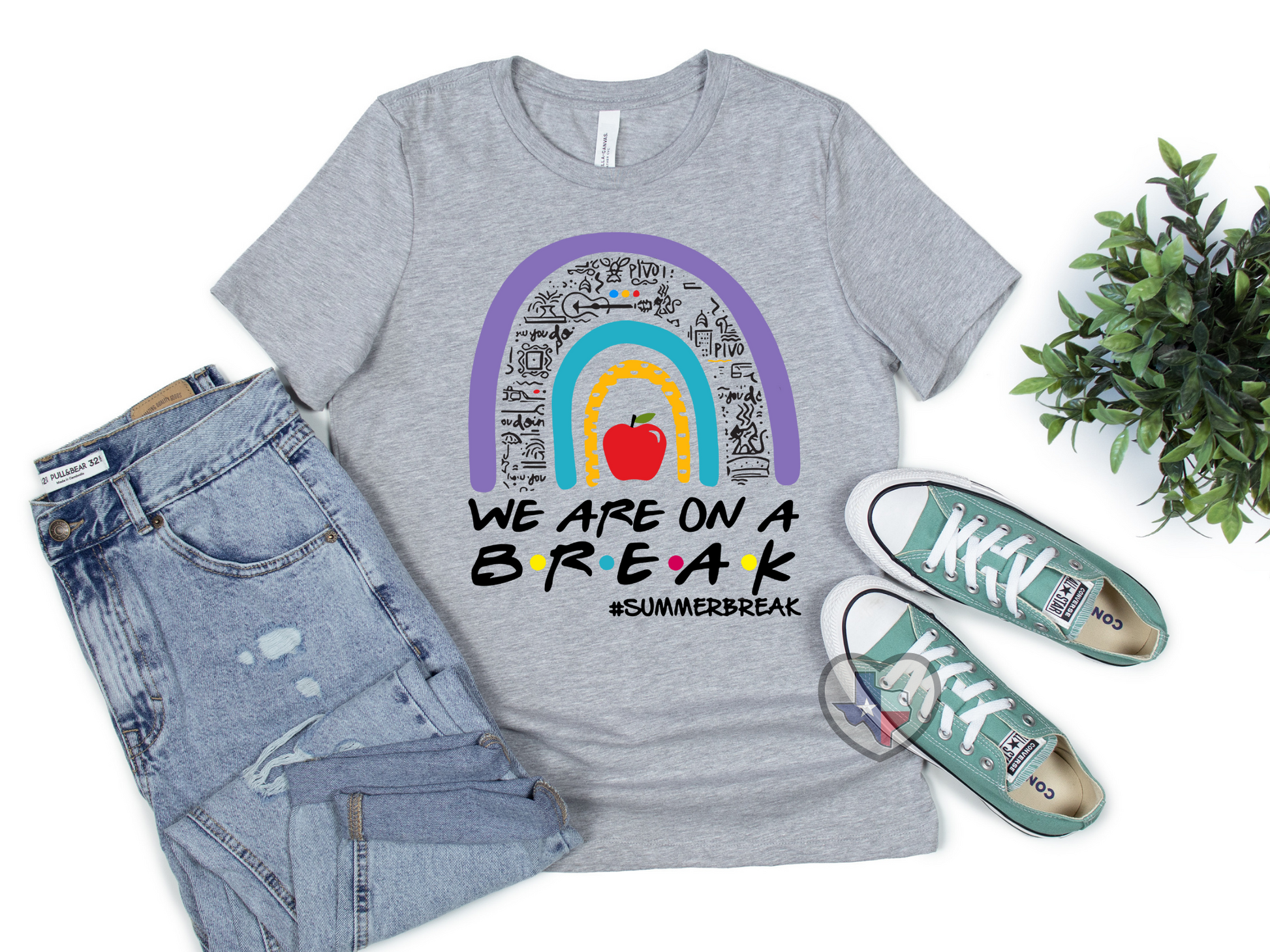 We Are On a Break #SummerBreak DTF - Texas Transfers and Designs