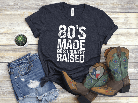 90s Country Raised DTF - Texas Transfers and Designs