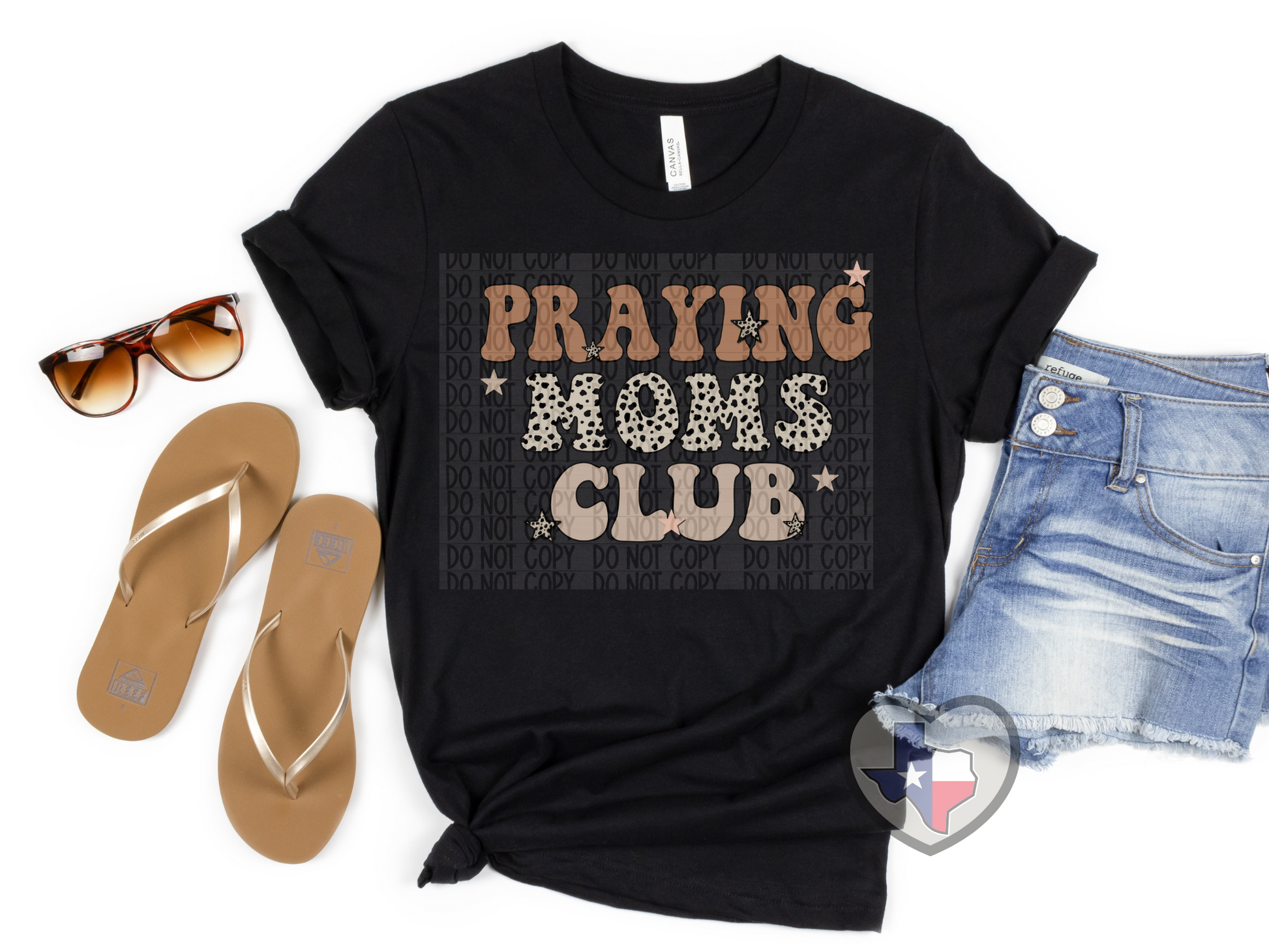 Praying Mom's Club DTF - Texas Transfers and Designs