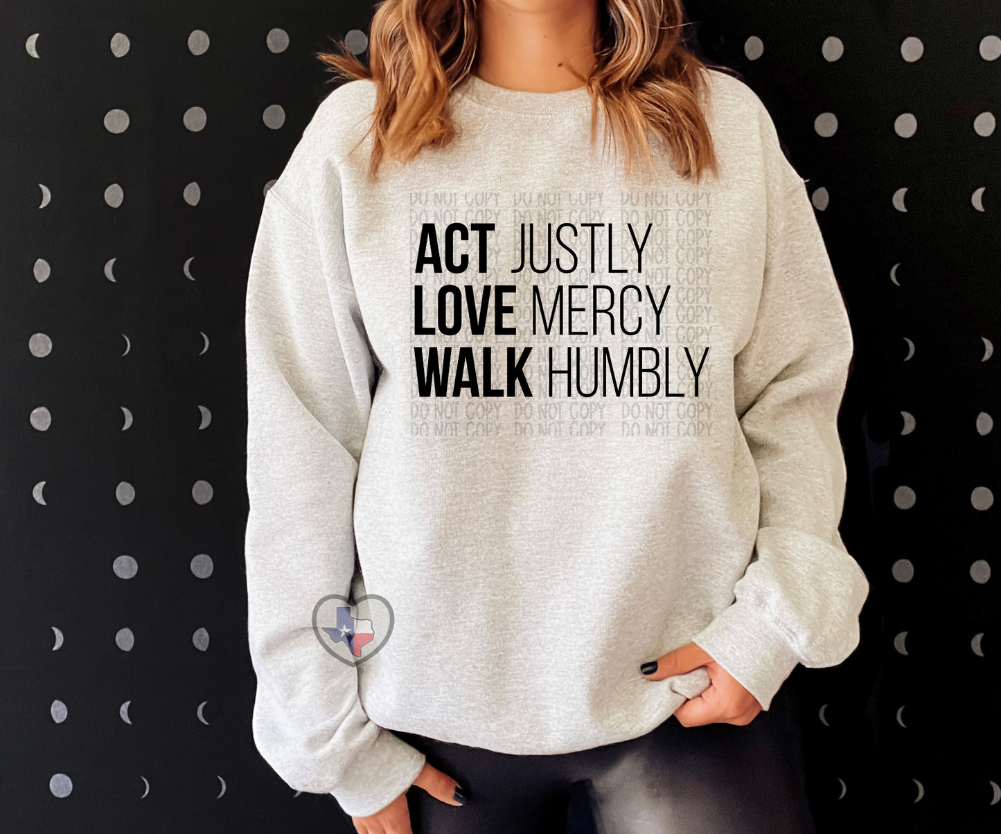 Act Justly, Love Mercy, Walk Humbly DTF