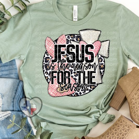 Jesus is the Reason (Easter) DTF - Texas Transfers and Designs