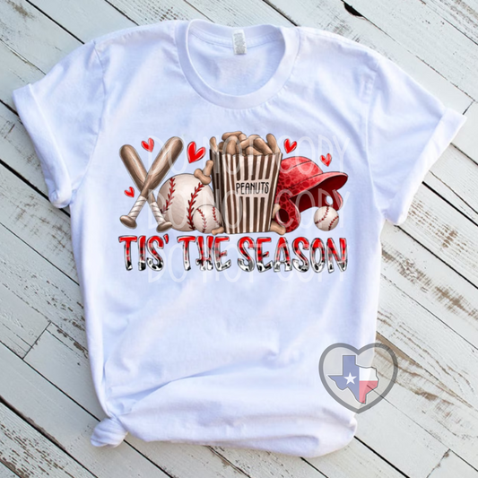 Tis the Season (Baseball) DTF - Texas Transfers and Designs