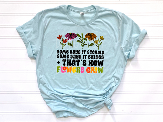 That's How Flowers Grow DTF - Texas Transfers and Designs