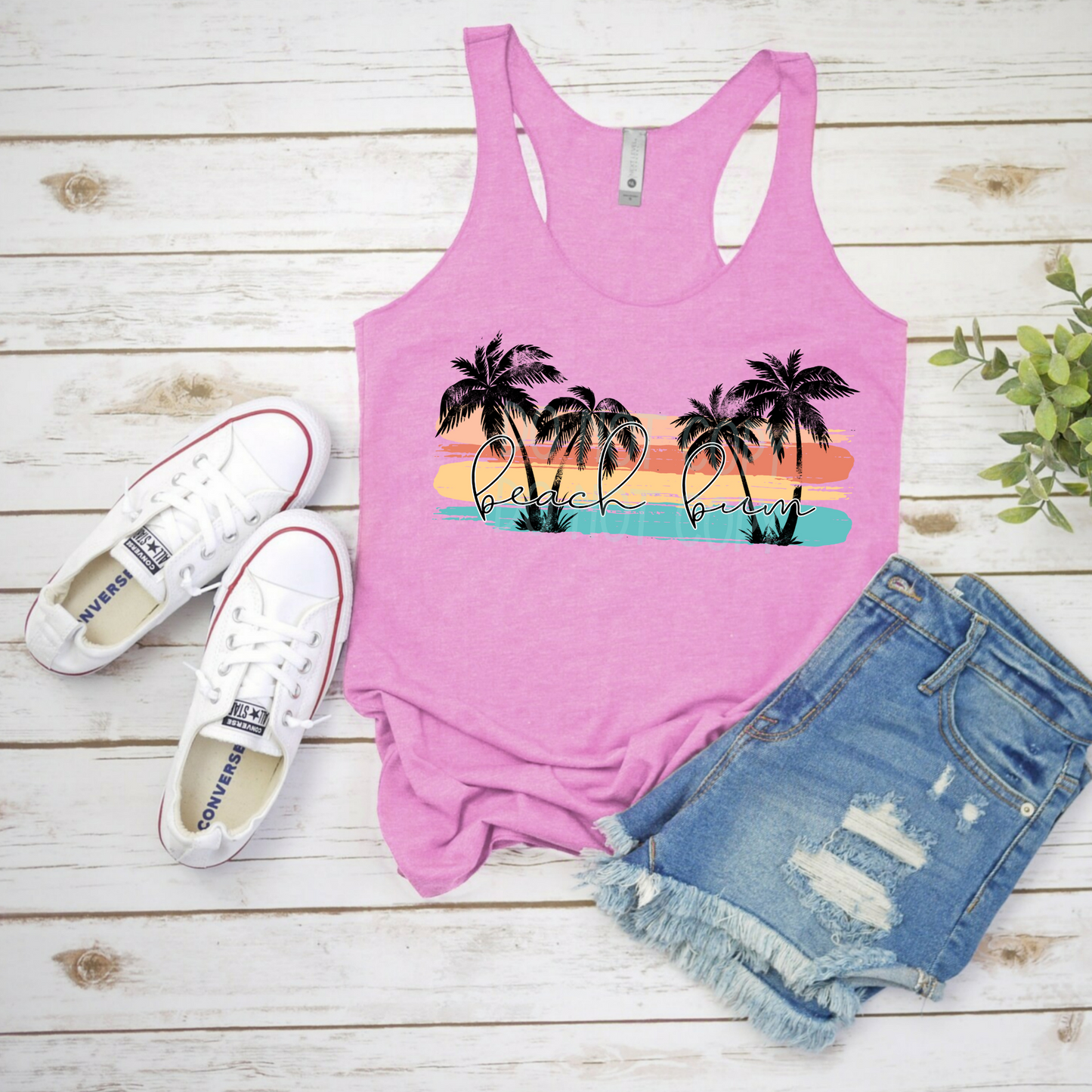 Beach Bum (Palm Trees) DTF