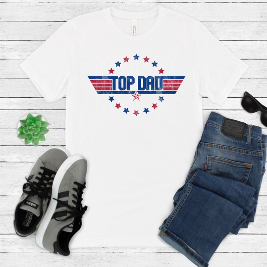 Top Dad DTF - Texas Transfers and Designs