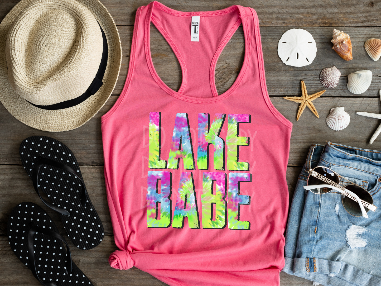 Lake Babe (Tie Dye) DTF
