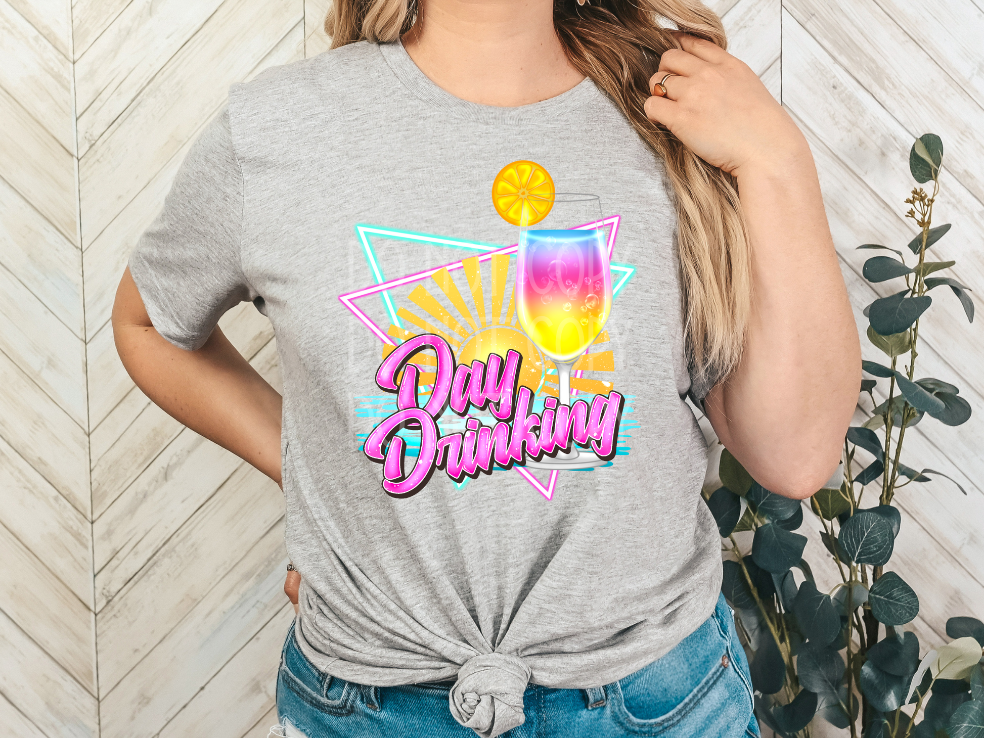 Day Drinking DTF - Texas Transfers and Designs