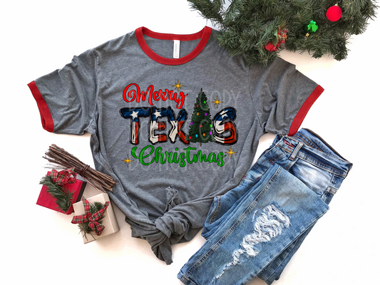 Merry Texas Christmas DTF