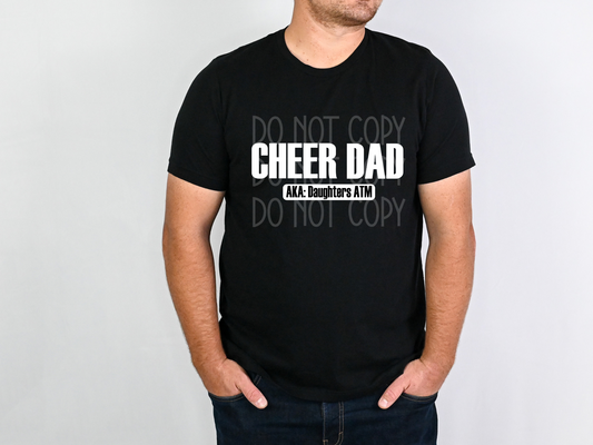 Cheer Dad DTF - Texas Transfers and Designs