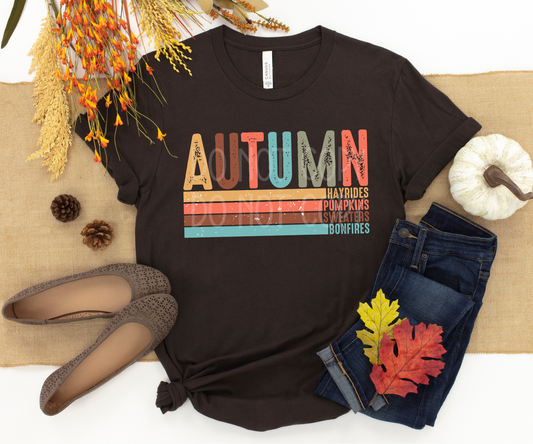 Autumn Bonfires DTF - Texas Transfers and Designs