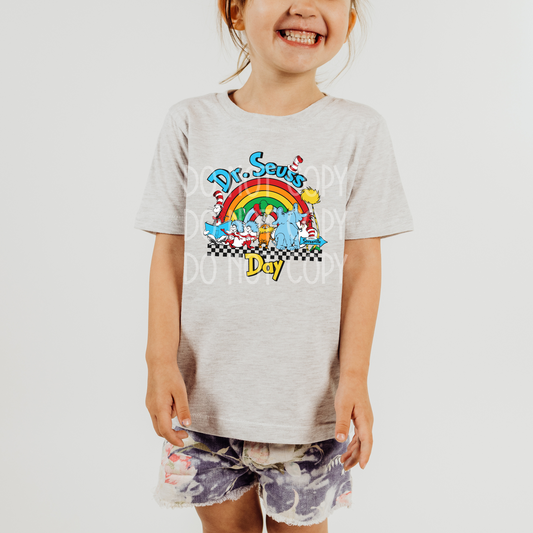 PRE-ORDER Dr. Seuss Day Rainbow DTF