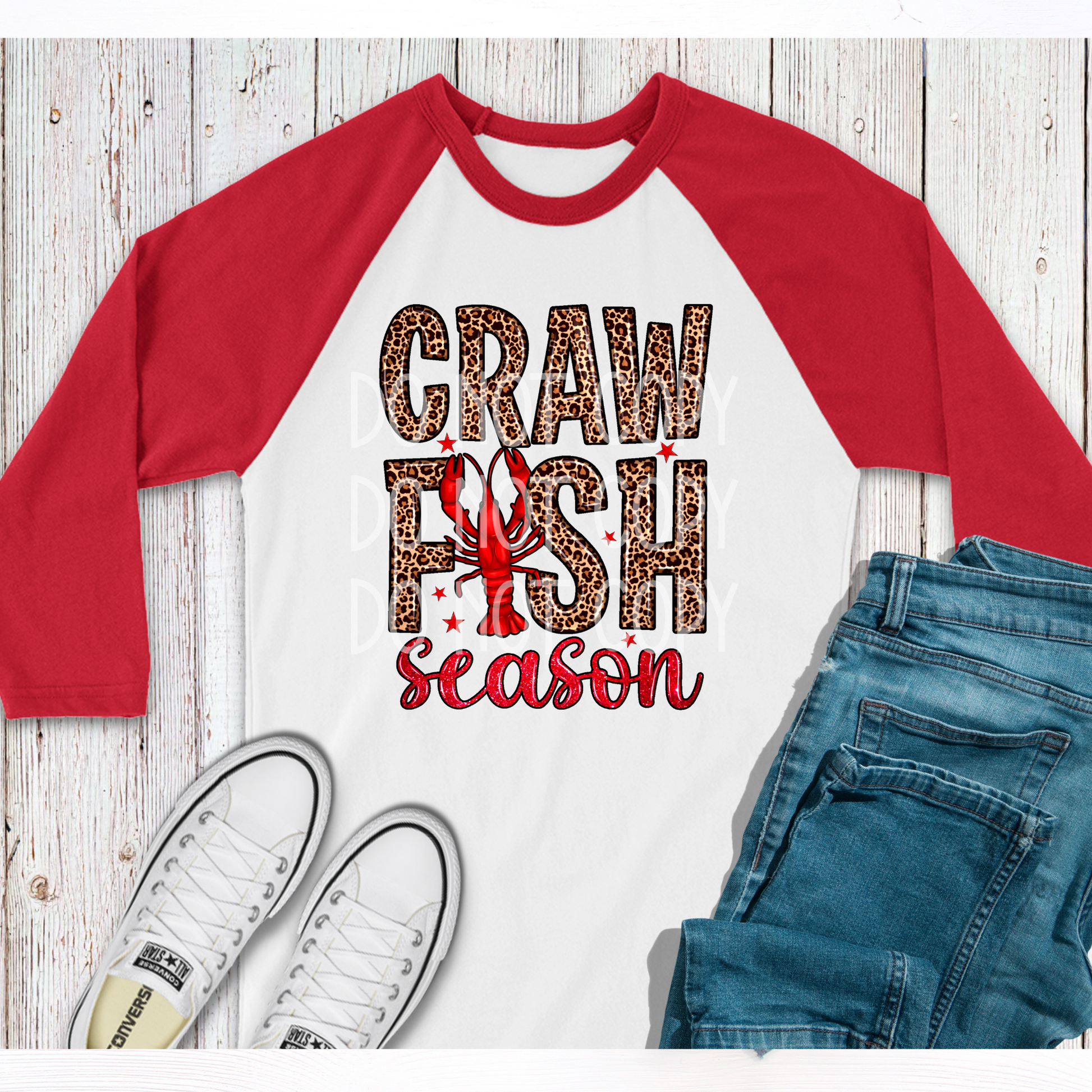 Crawfish Season DTF - Texas Transfers and Designs