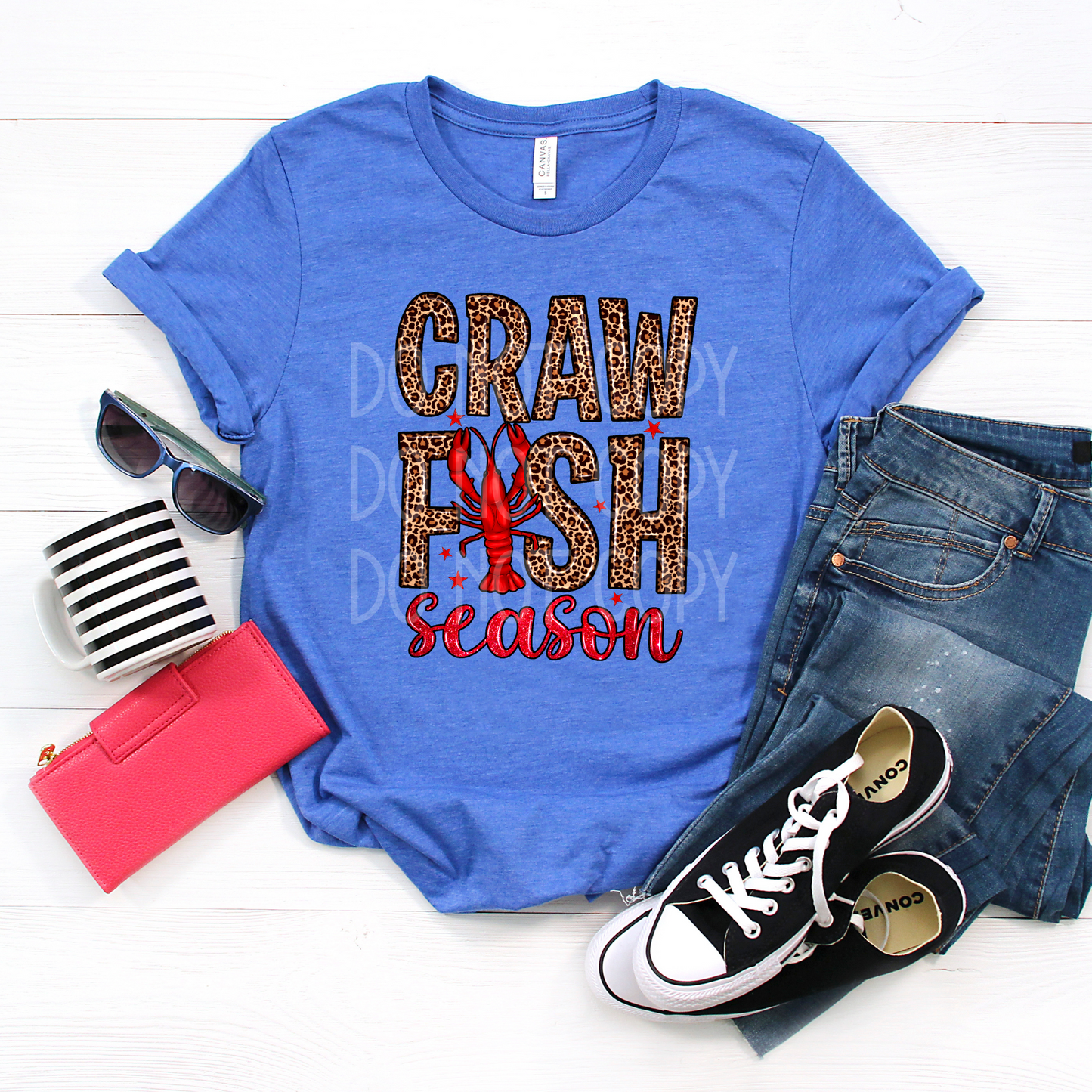 Crawfish Season DTF - Texas Transfers and Designs