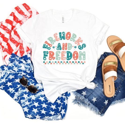 Fireworks and Freedom DTF - Texas Transfers and Designs