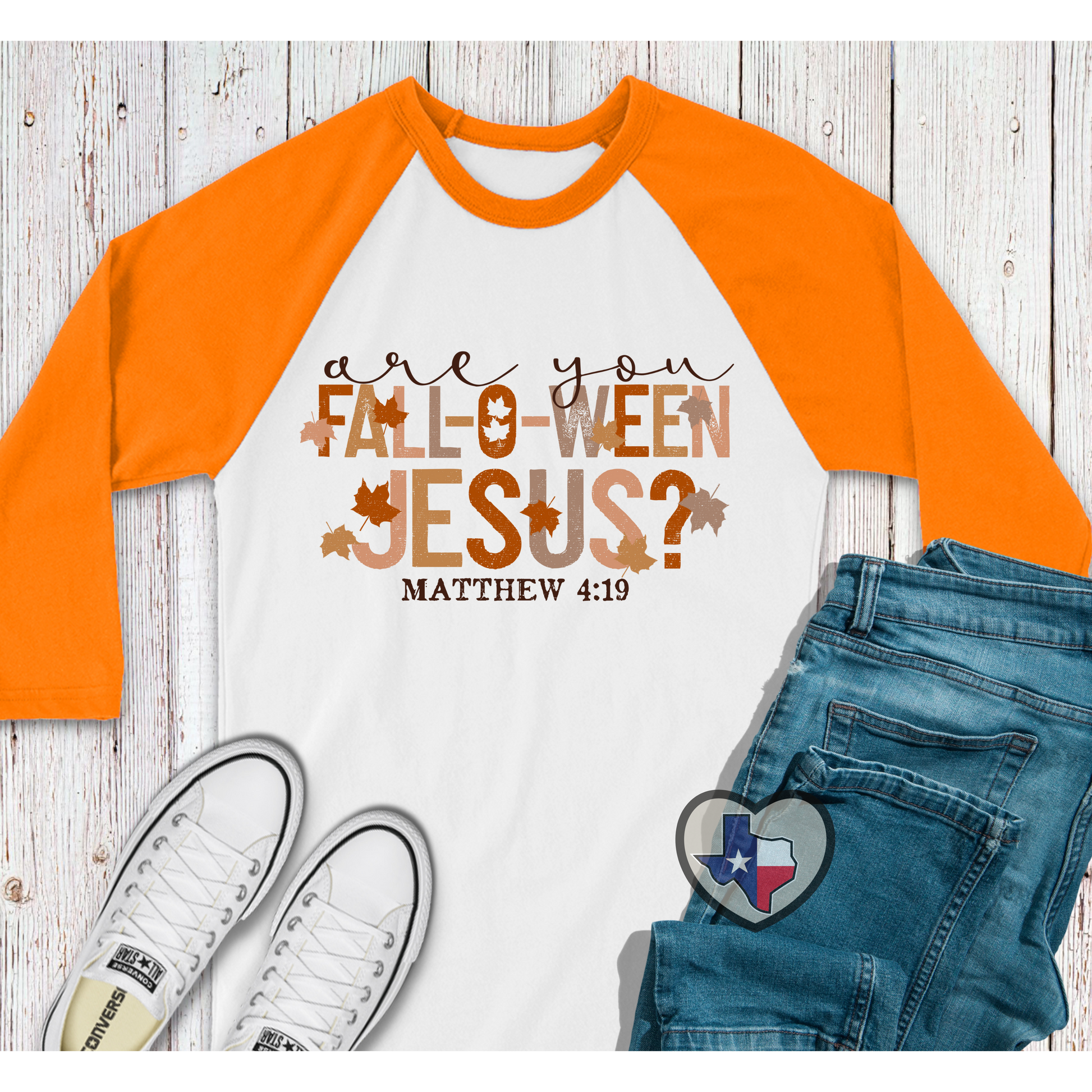 Are You Fall-O-Ween Jesus DTF - Texas Transfers and Designs