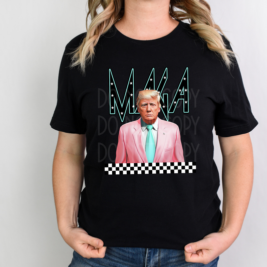 Maga Pink Retro DTF - Texas Transfers and Designs