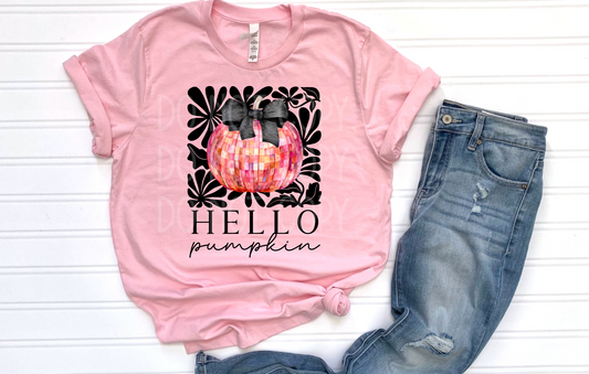 Hello Pumpkin DTF - Texas Transfers and Designs