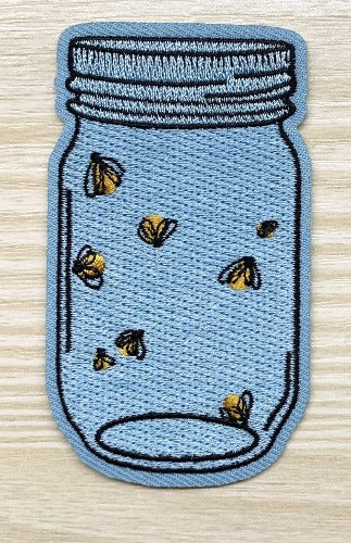 Firefly Jar Iron-On Patch - Texas Transfers and Designs